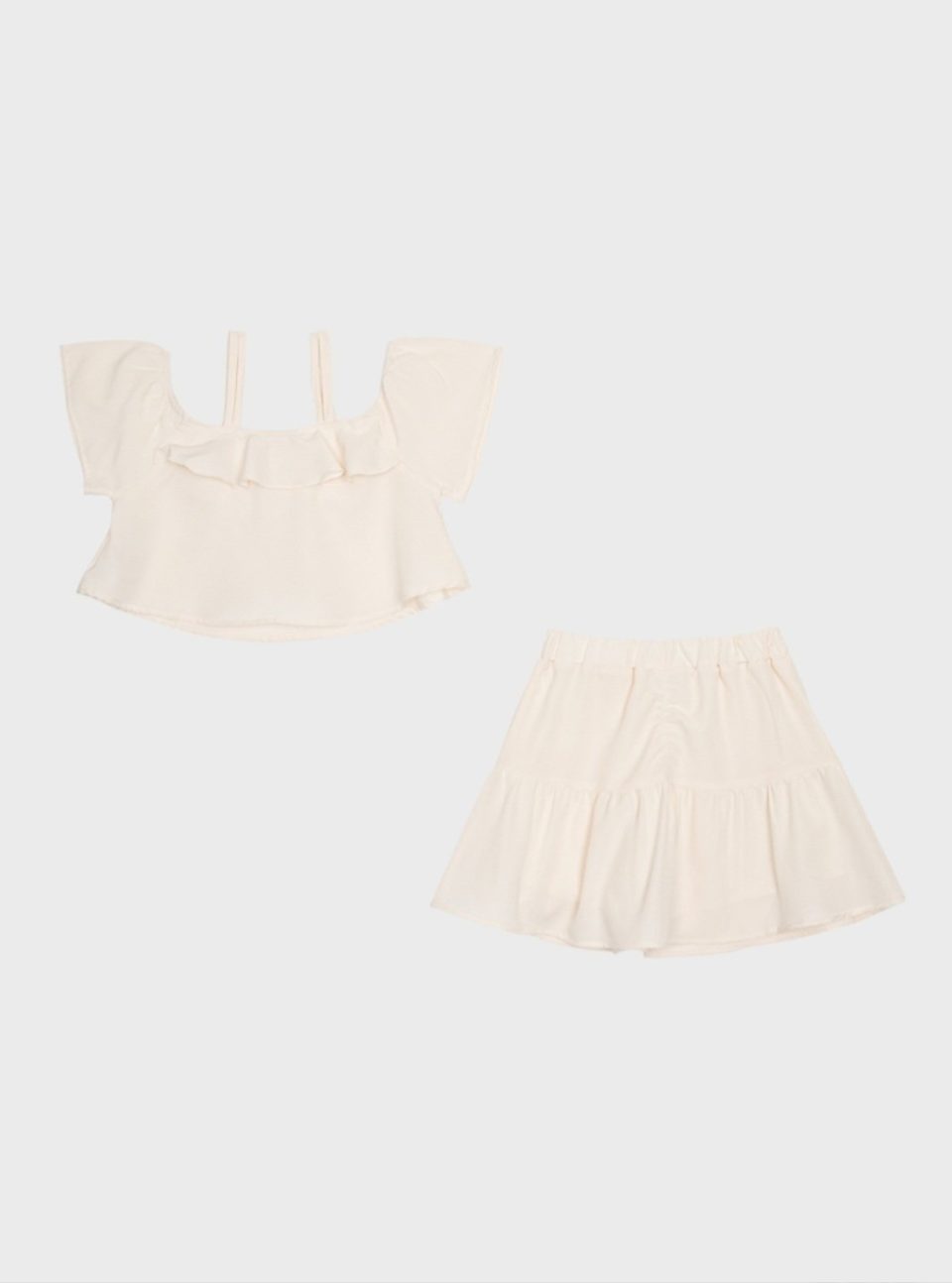 Conjunto Top + Saia