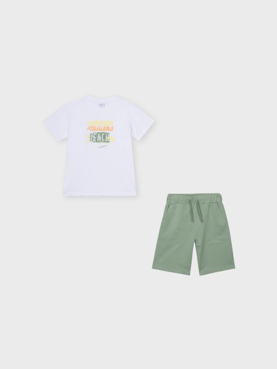 Conjunto de malha | T-shirt + Calção