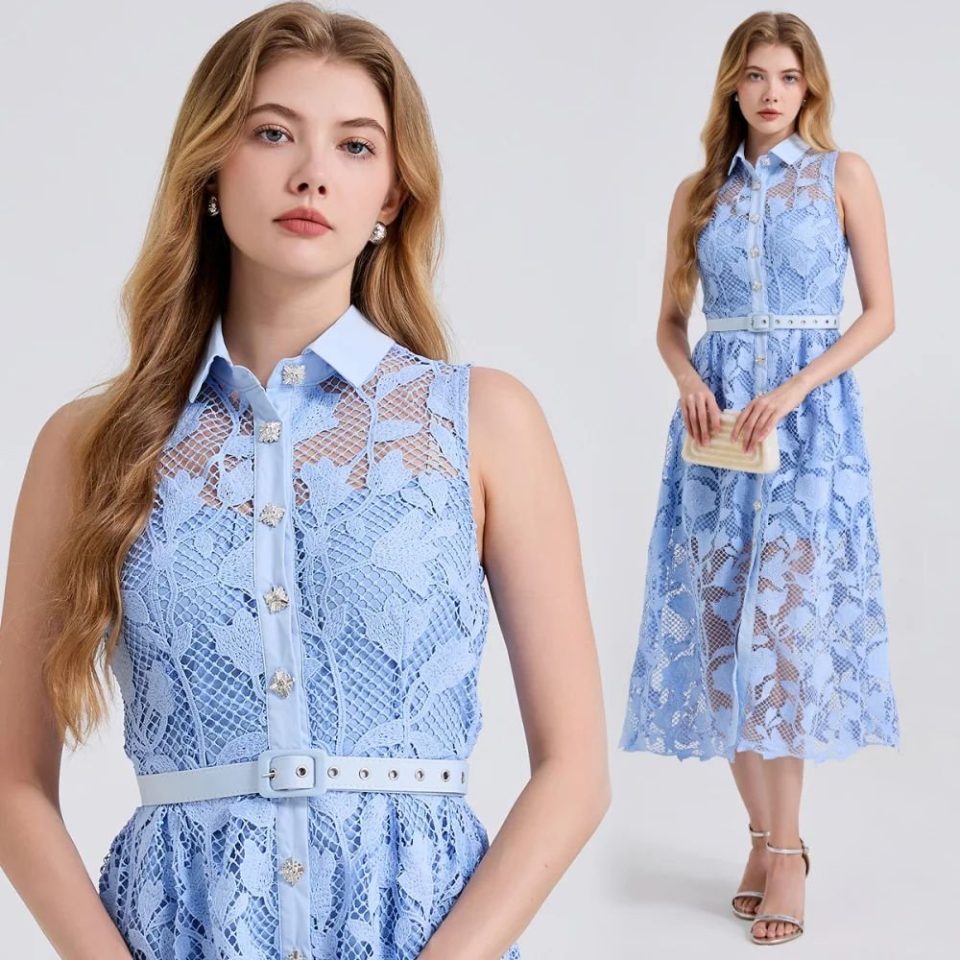Vestido de renda