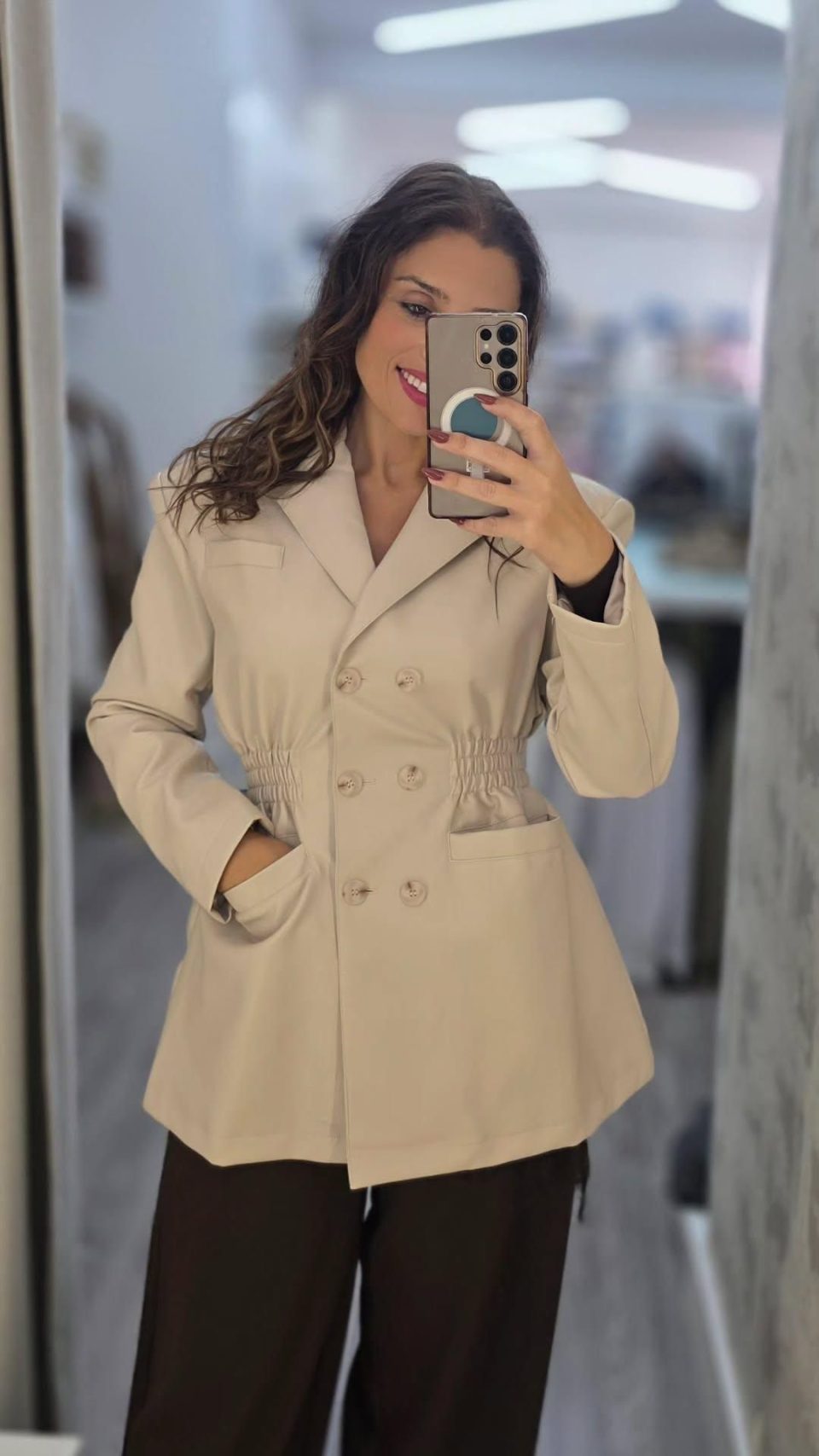 Blazer em polipele